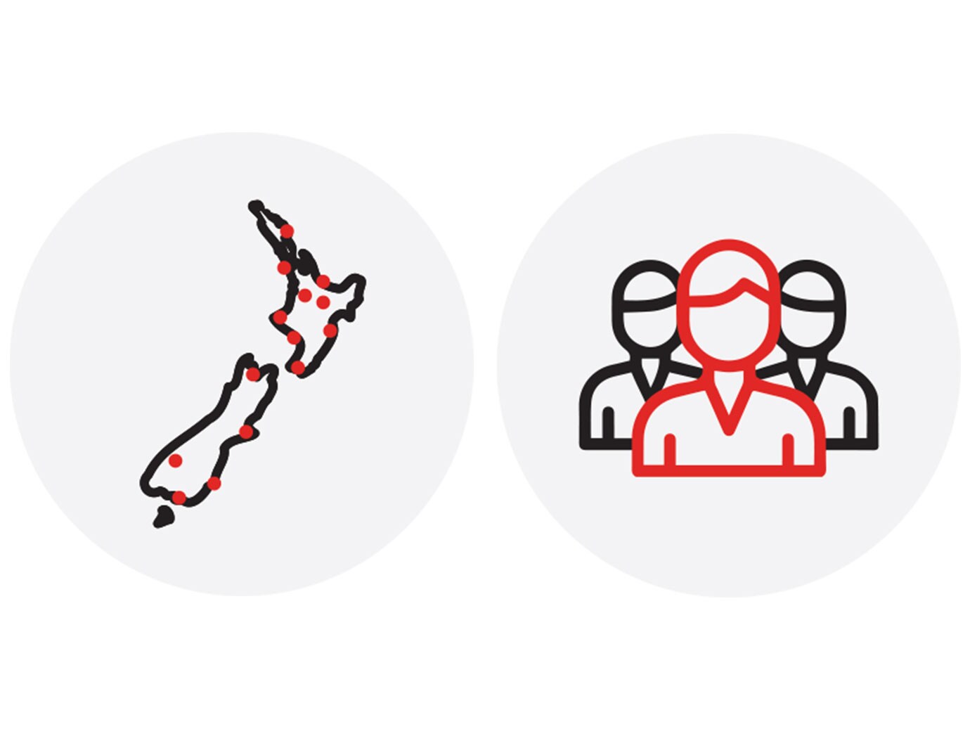 Icons - New Zealand and People