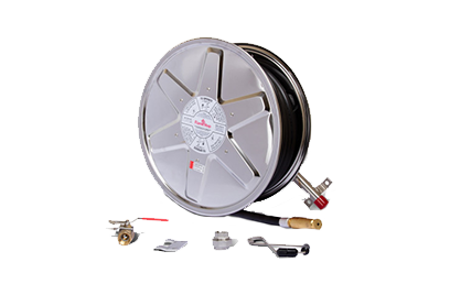 Fire Hose Reel - Stainless Steel