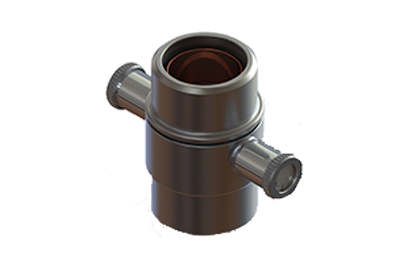 Couplings set in 70mm x 70mm Internally Ferruled